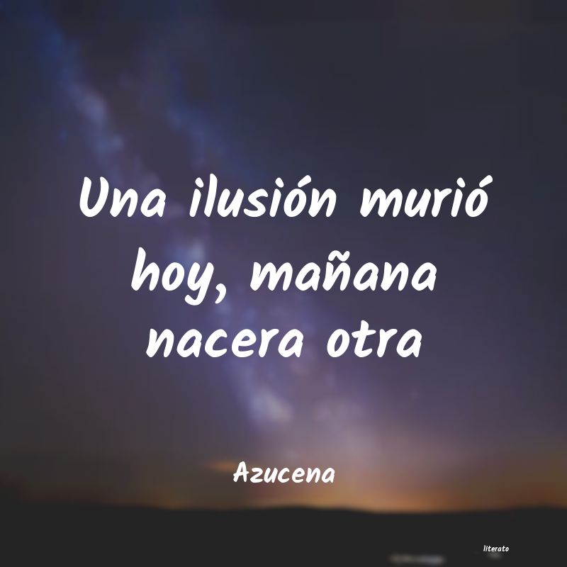 Frases de Azucena