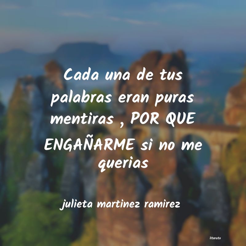 Frases de julieta martinez ramirez