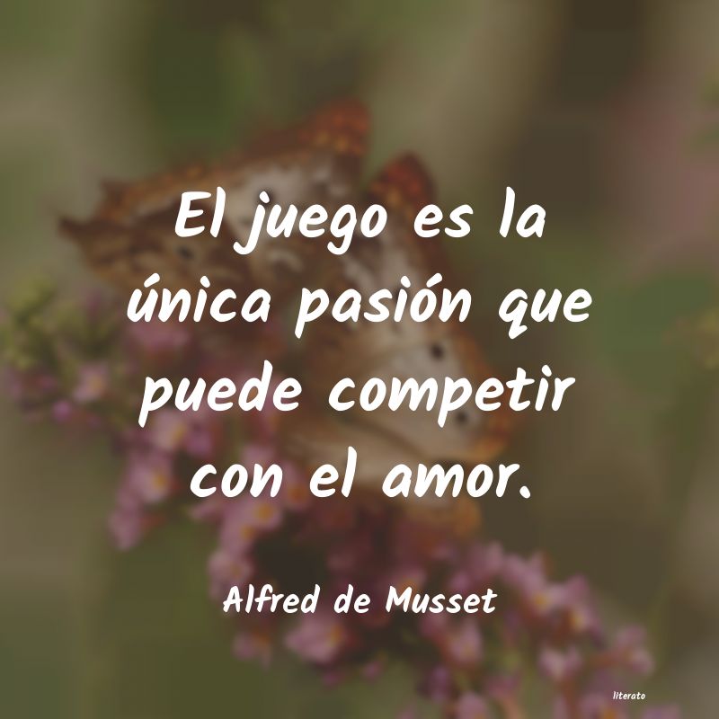 frases de Alfred de Musset