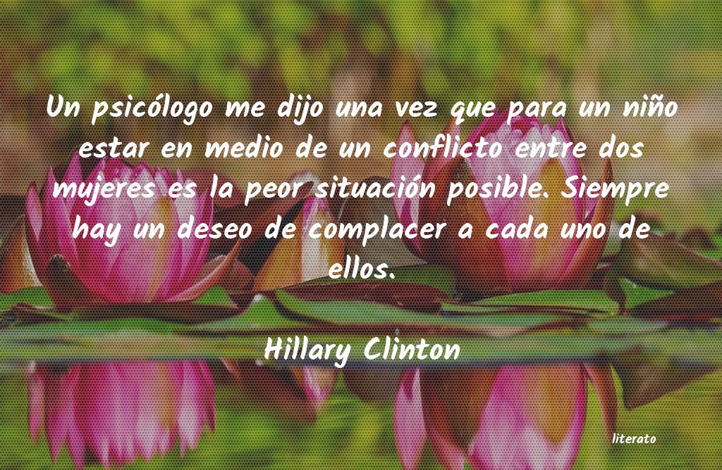 frases de Hillary Clinton