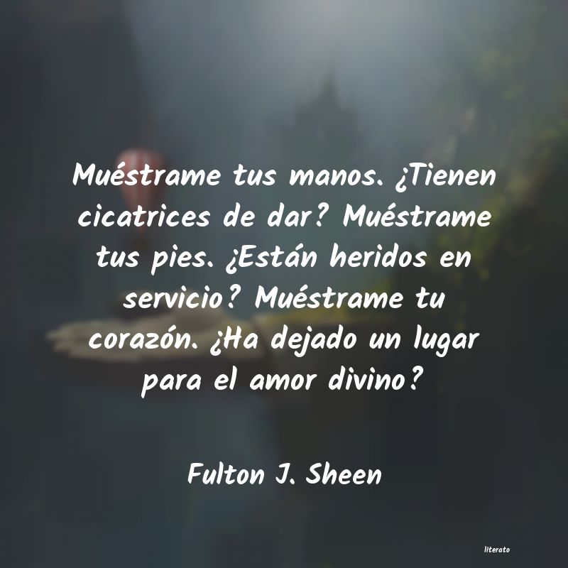 Frases de Fulton J. Sheen