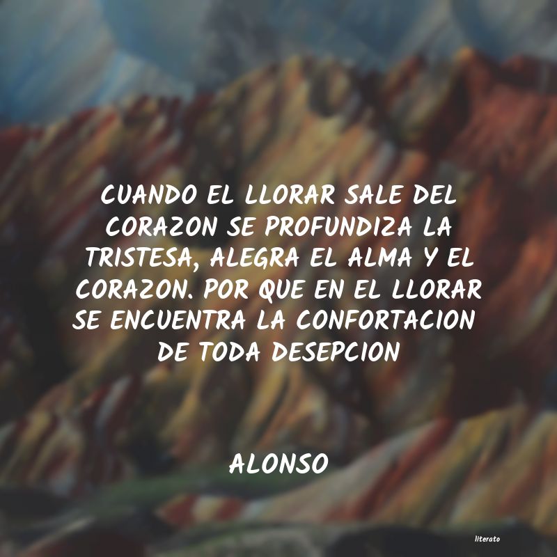 Frases de ALONSO