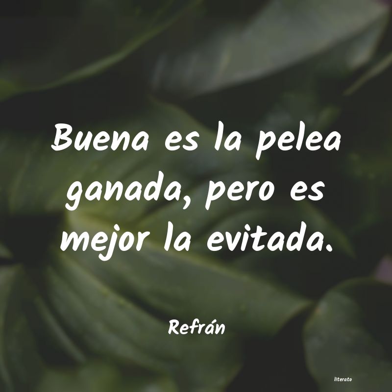 frases de Refrán