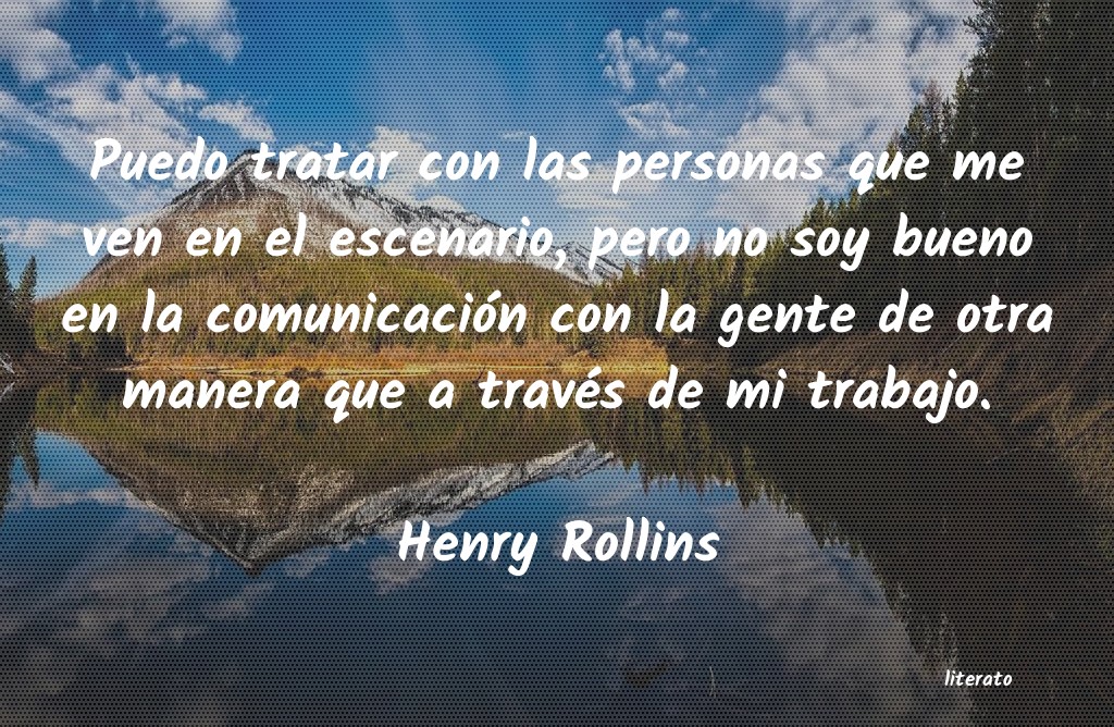frases de Henry Rollins