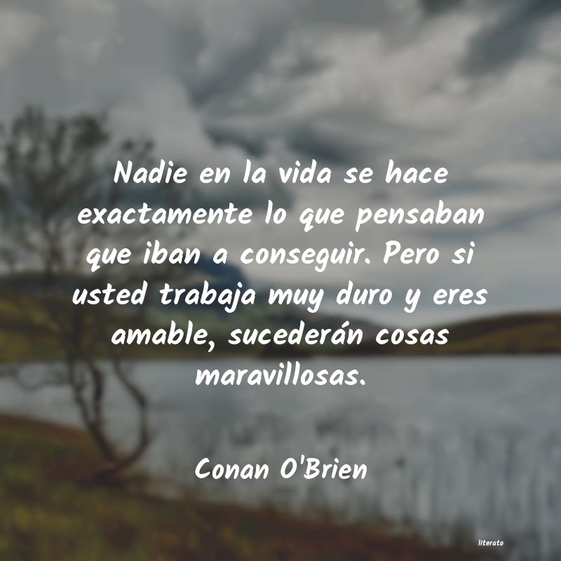 Frases de Conan O'Brien