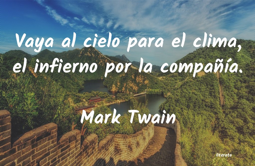 frases de Mark Twain