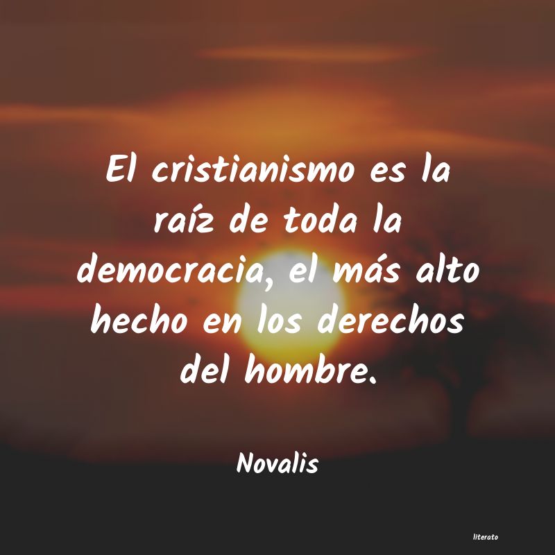 Frases de Novalis