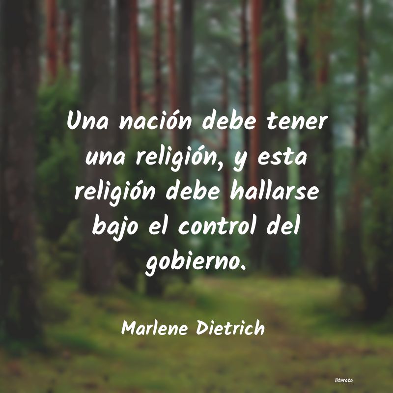 Frases de Marlene Dietrich