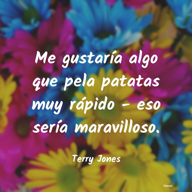 frases de Terry Jones