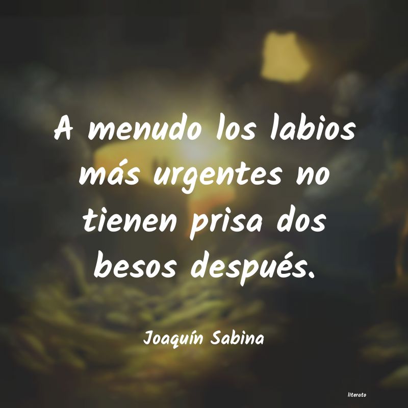 Frases de Joaquín Sabina