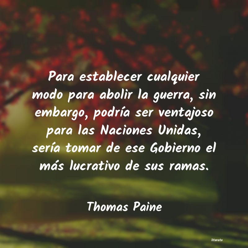 Frases de Thomas Paine