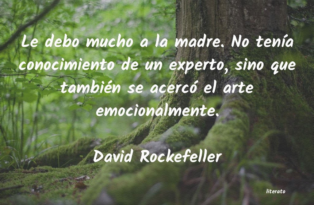 Frases de David Rockefeller