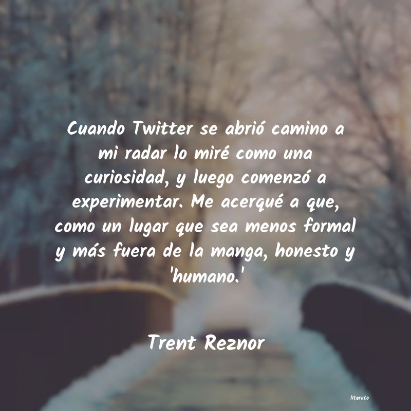 Frases de Trent Reznor