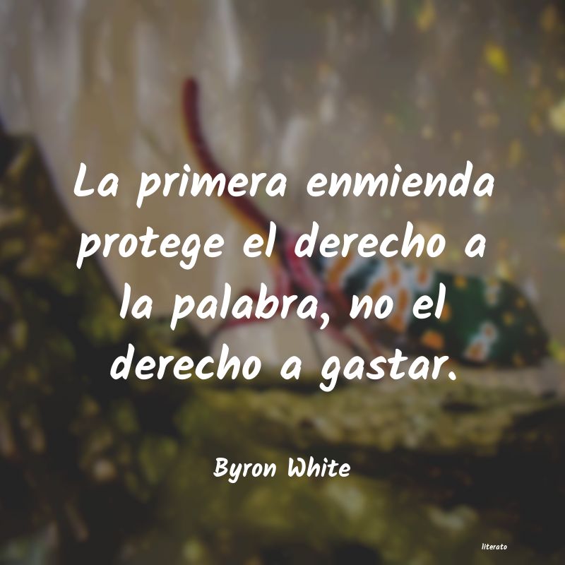 Frases de Byron White