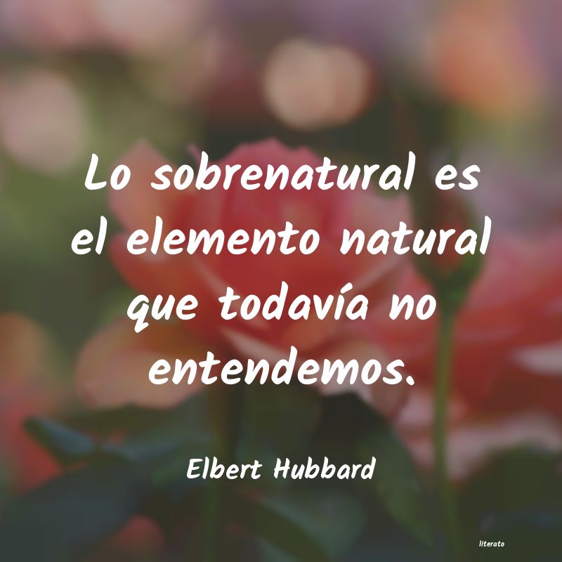 frases de Elbert Hubbard