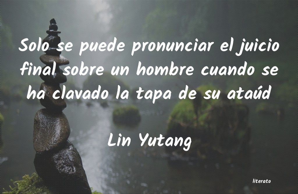 frases de Lin Yutang