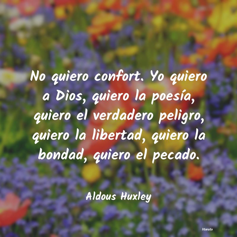 frases de Aldous Huxley