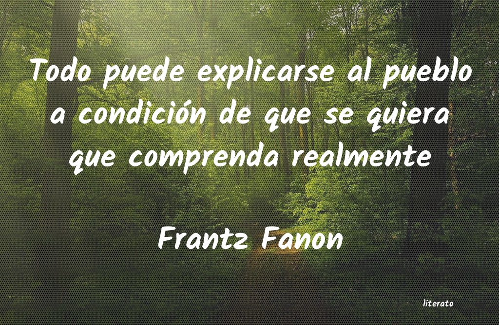 frases de Frantz Fanon