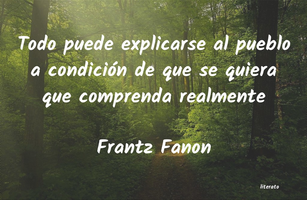 Frases de Frantz Fanon