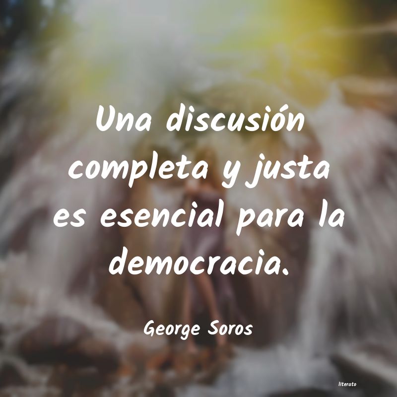 Frases de George Soros