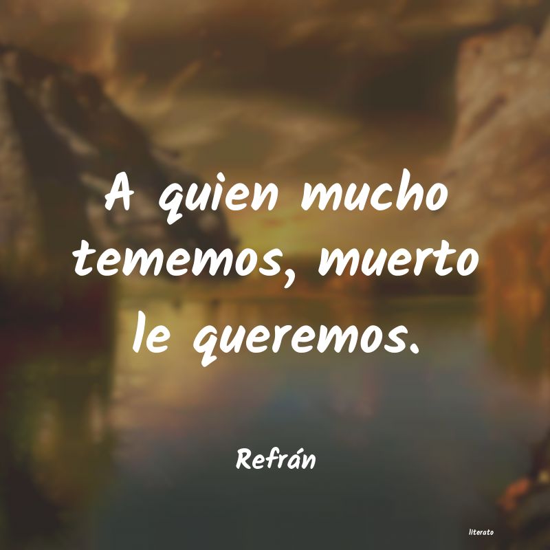 frases de Refrán