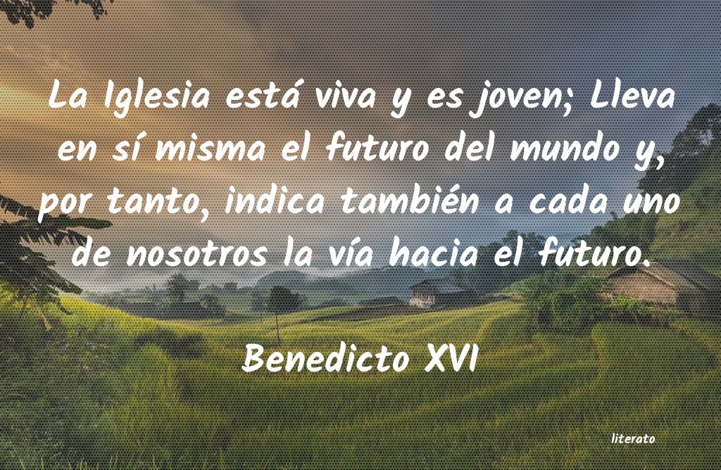 Frases de Benedicto XVI