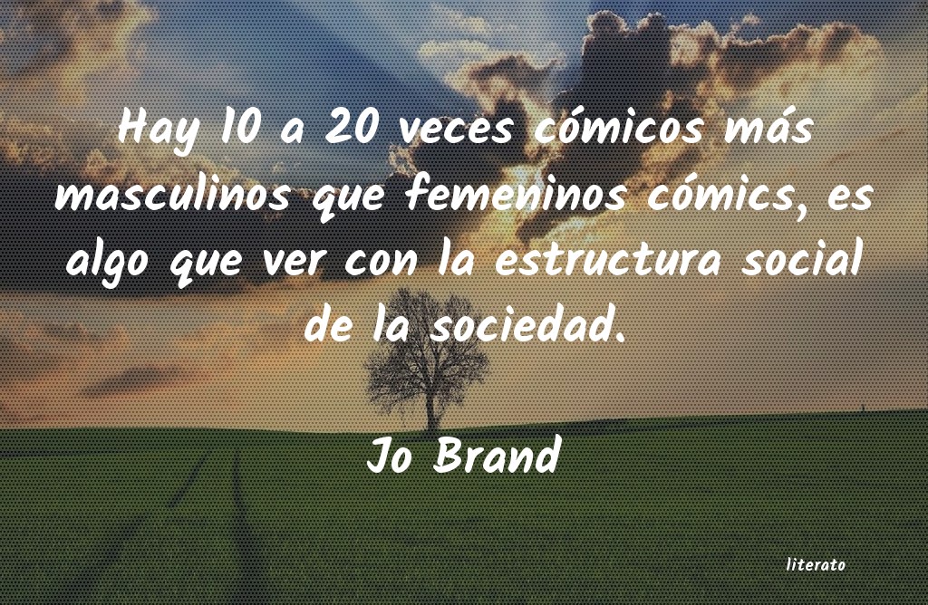 frases de Jo Brand