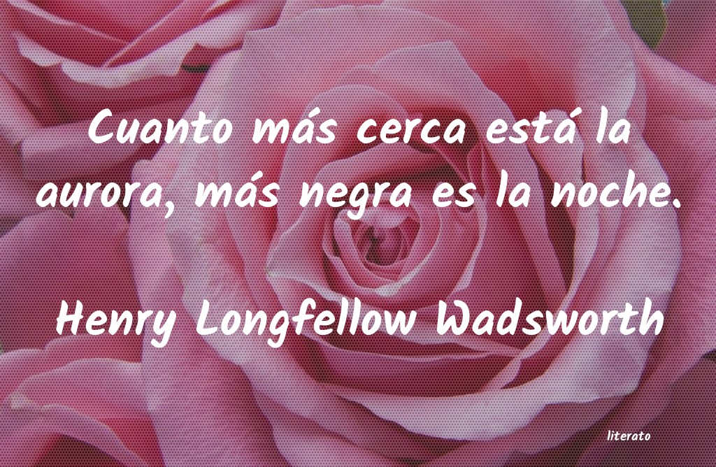 frases de Henry Longfellow Wadsworth