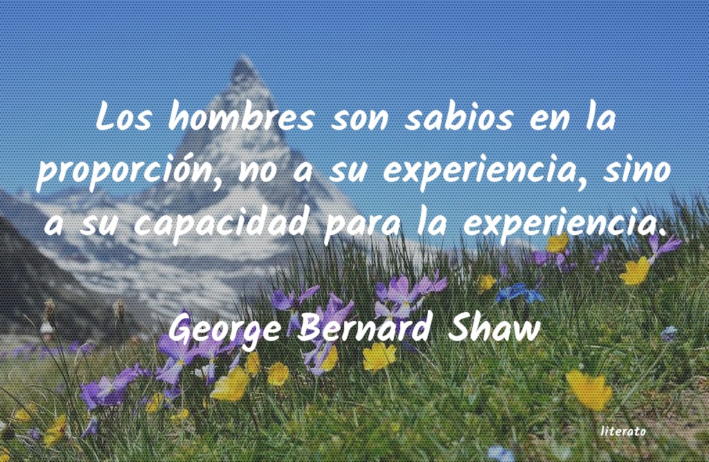 frases de George Bernard Shaw