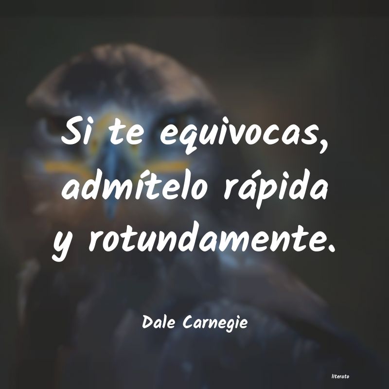 frases de Dale Carnegie