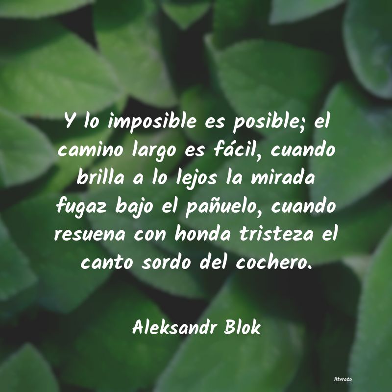 frases de Aleksandr Blok