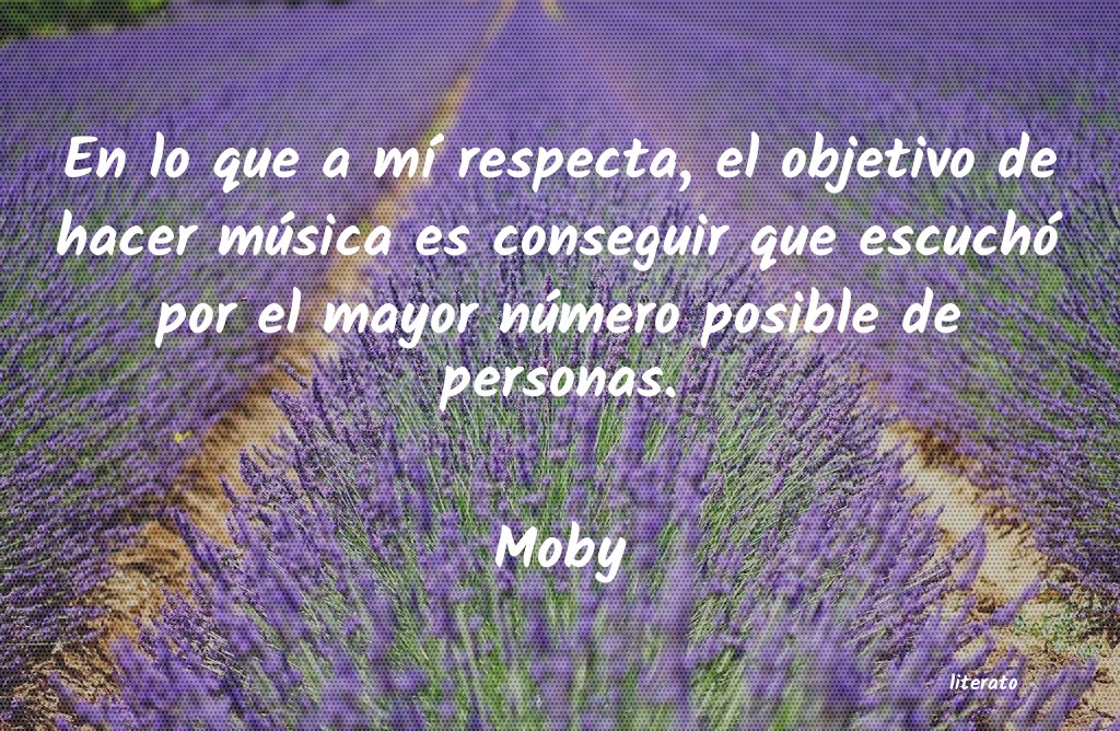 Frases de Moby