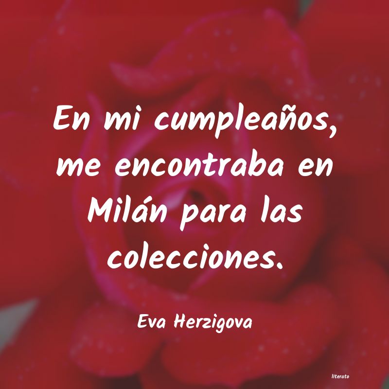 frases de Eva Herzigova