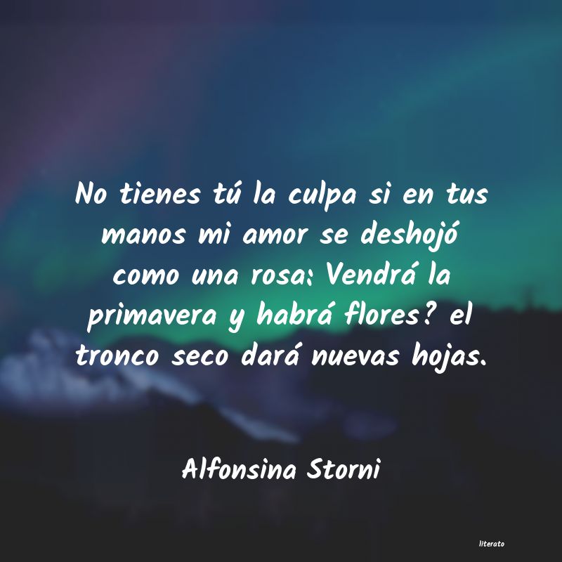 Frases de Alfonsina Storni