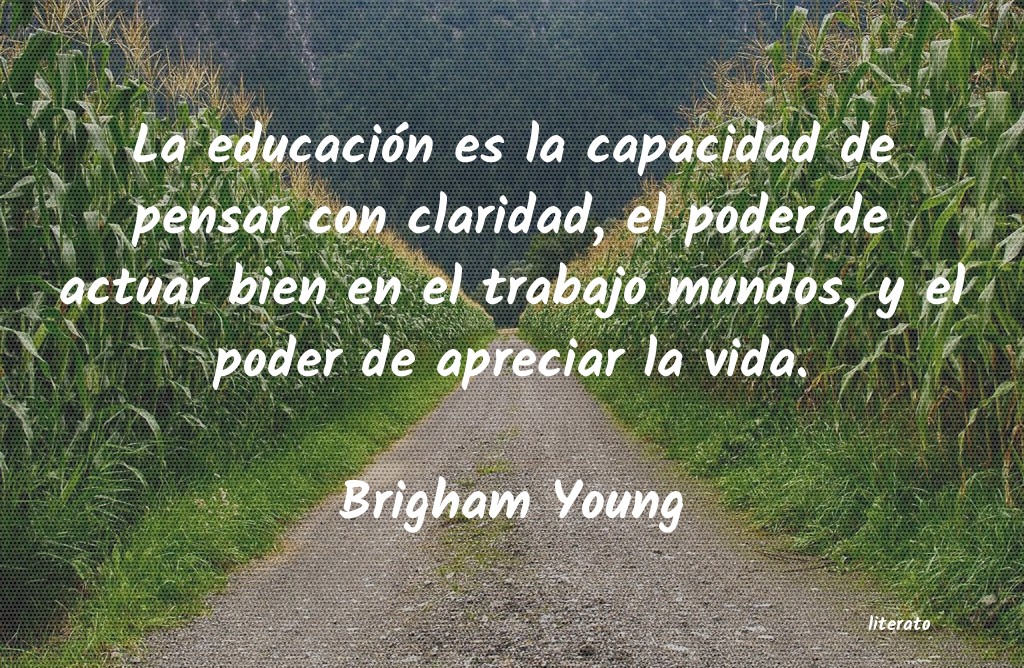 frases de Brigham Young