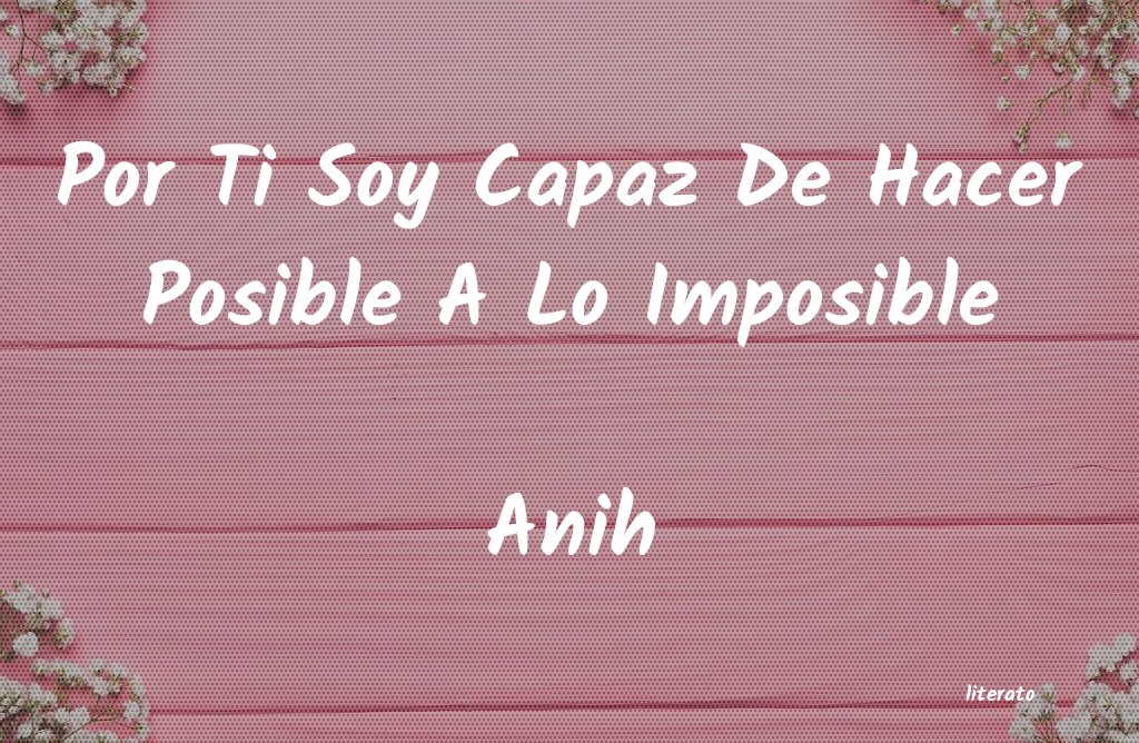frases de Anih