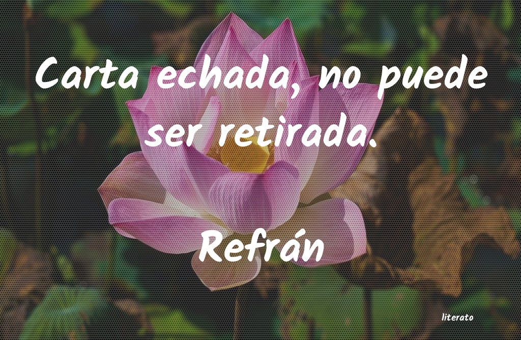 frases de Refrán