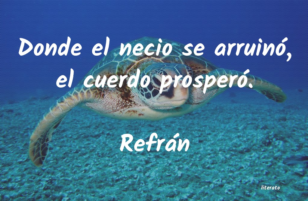 Frases de Refrán