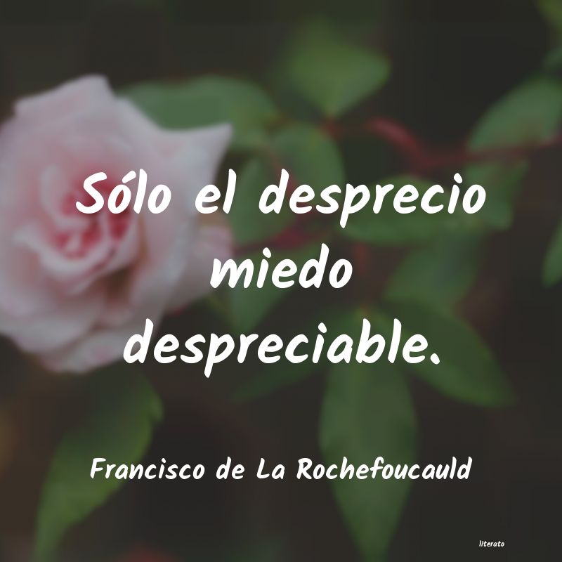 Frases de Francisco de La Rochefoucauld