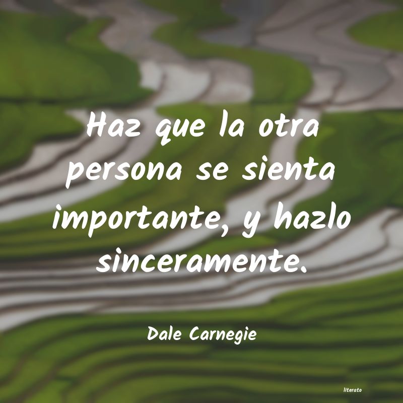frases de Dale Carnegie