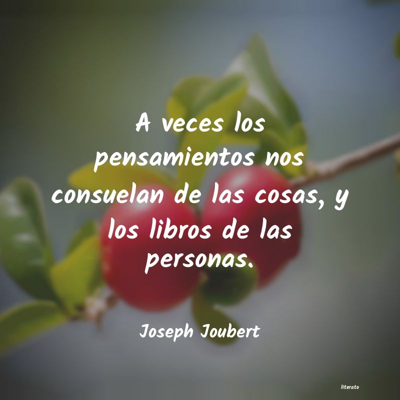 frases de Joseph Joubert