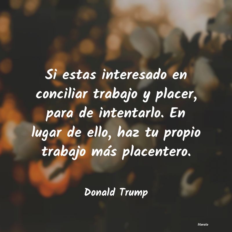 frases de Donald Trump