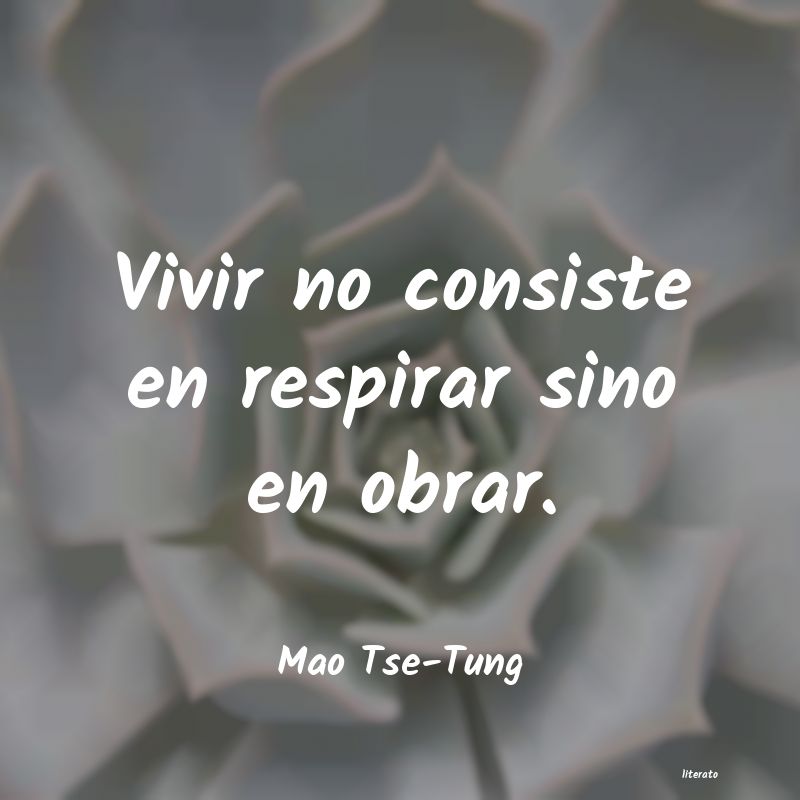 frases de Mao Tse-Tung