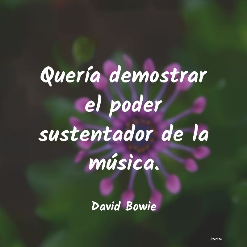 Frases de David Bowie