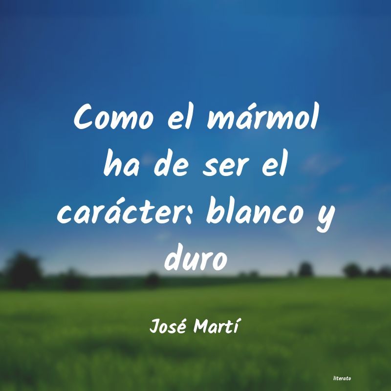 tipos de caracter