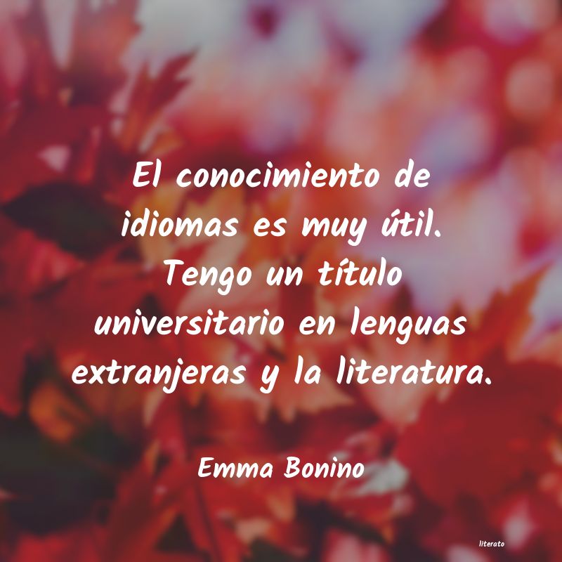 Frases de Emma Bonino