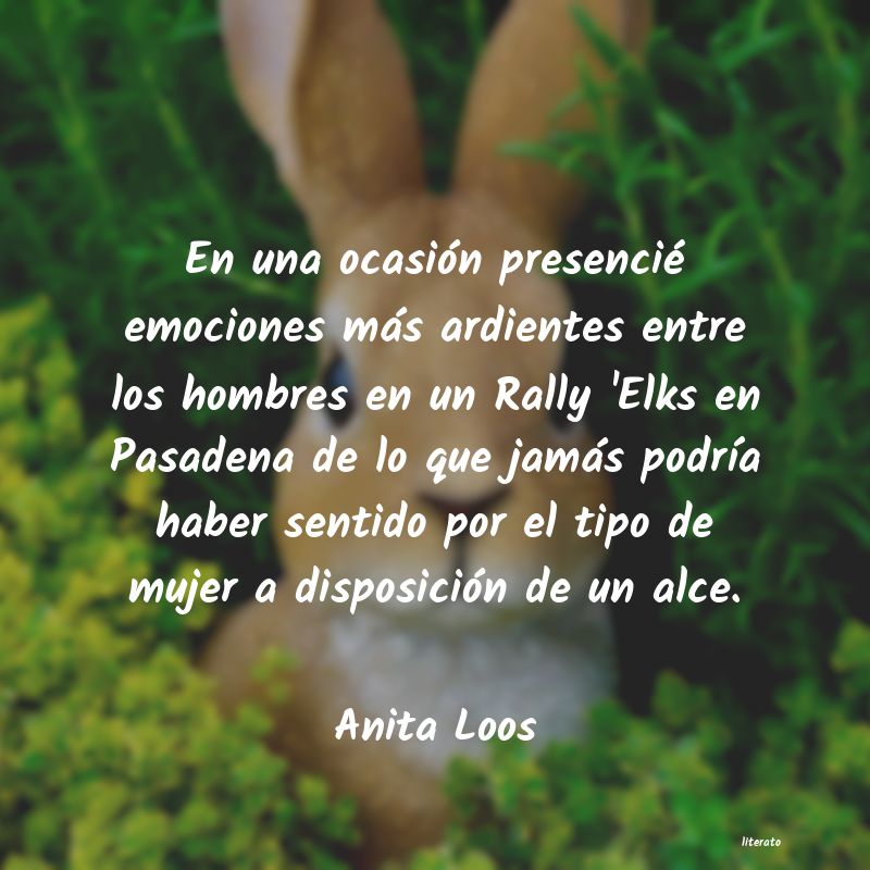 frases de Anita Loos