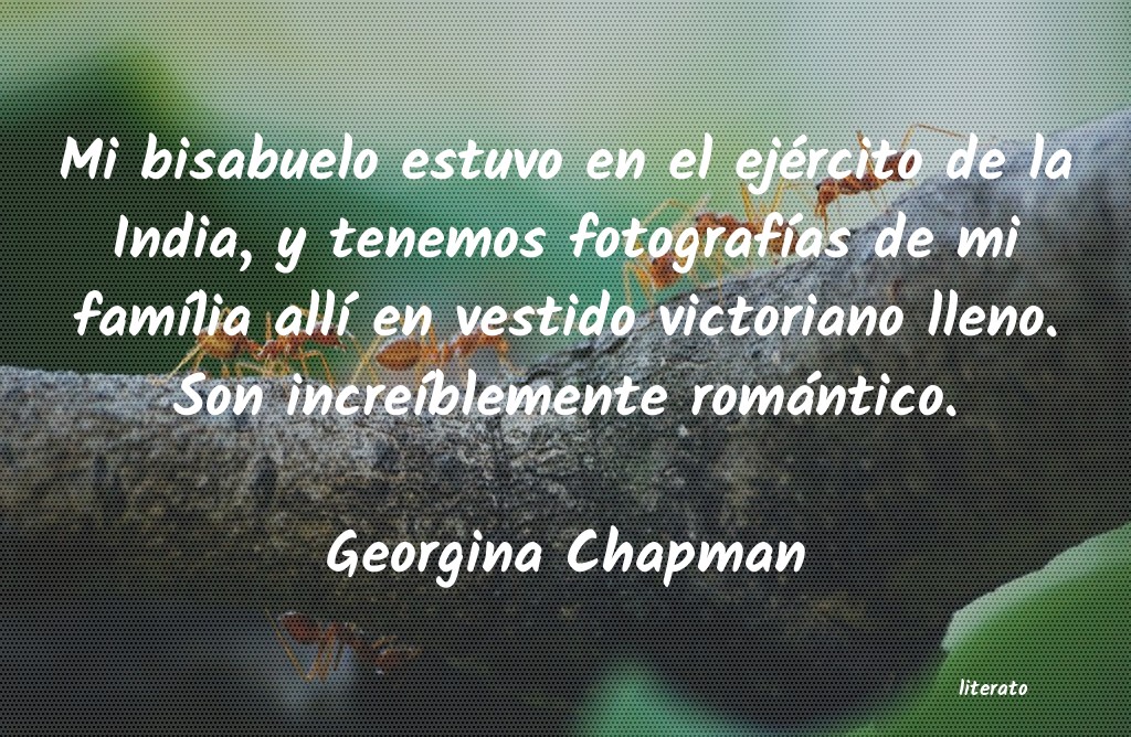 frases de Georgina Chapman