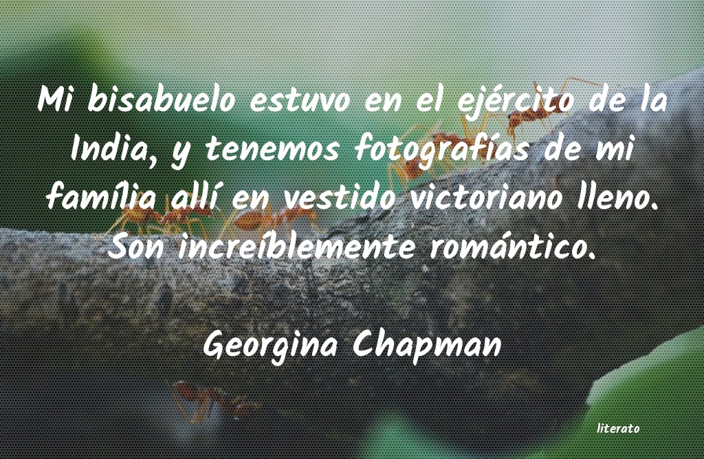 Frases de Georgina Chapman