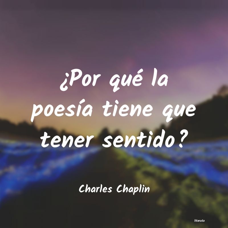 Frases de Charles Chaplin